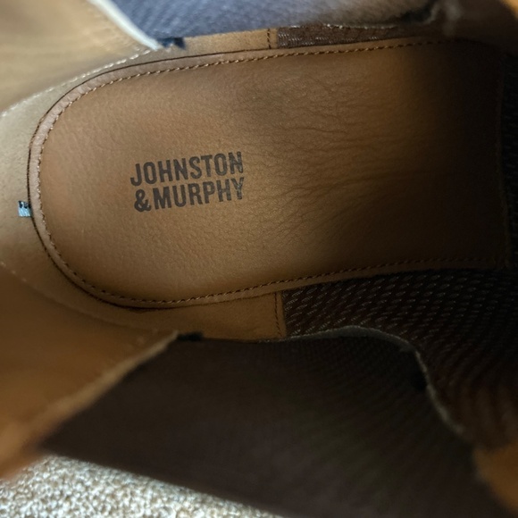 Johnston & Murphy Brown Suede Chelsea Boots - Picture 6 of 6